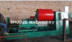 Hydraulic auto decoiler with carriage