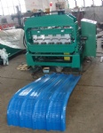 automatic crimple curving machine